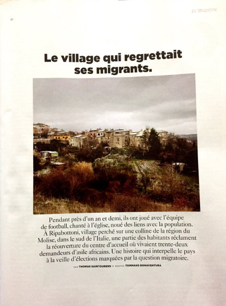 Le village qui regrettait ses migrants, Le Magazine du Monde, 3 Mars 2018, pages 86-90_2